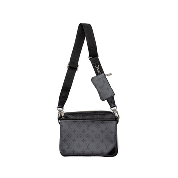 Louis Vuitton Trio Messenger Bag Monogram Eclipse SHW