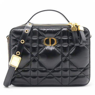 Dior Macro-Cannage Caro Box Bag Black