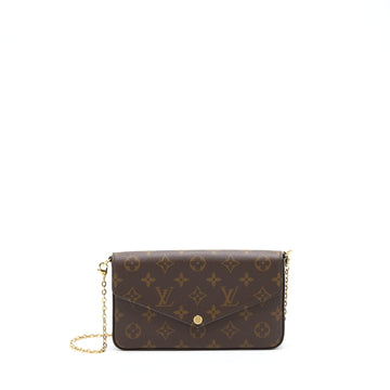 Louis Vuitton Felicie Pochette Monogram Canvas GHW