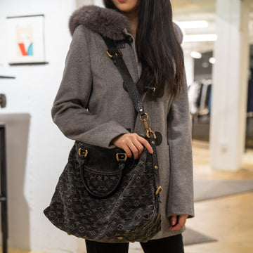Louis Vuitton Neo Cabby MM Monogram Denim Noir