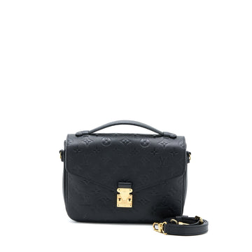 Louis Vuitton Pochette Metis Monogram Empriente Black GHW