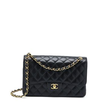 Chanel Jumbo Classic Double Flap Bag Caviar Black GHW
