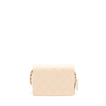 Chanel 21K Crossbody Bag Caviar Light Beige LGHW