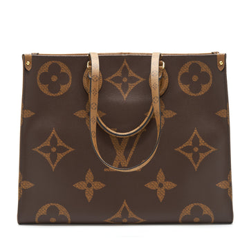Louis Vuitton On The Go GM Monogram Reverse Canvas GHW