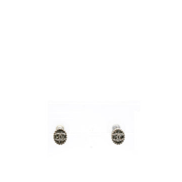 Chanel CC Logo Earrings