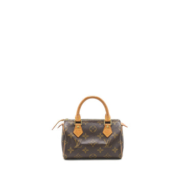 Louis Vuitton Vintage Nano Speedy Monogram Canvas GHW
