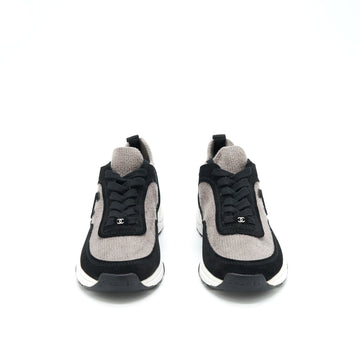 Chanel Size 37 Women’s Sneakers Grey/ Black