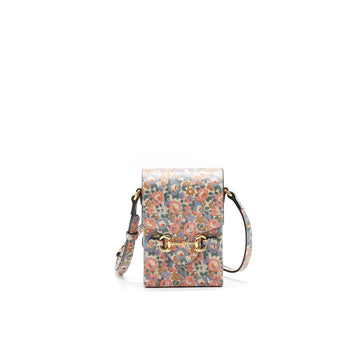 Gucci Liberty Floral Mini Bag In  Pink and Blue
