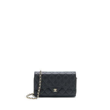 Chanel 3 in 1 Wallet on Chain Caviar Black LGHW