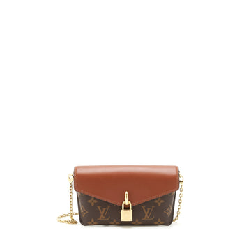 Louis Vuitton Padlock On Strap Monogram Caramel GHW