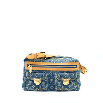 Louis Vuitton Vintage BaCSy Bag Monogram Denim GHW