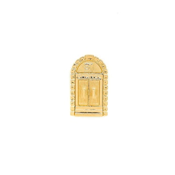 Chanel 31 Doorplate Door Brooch Gold Tone