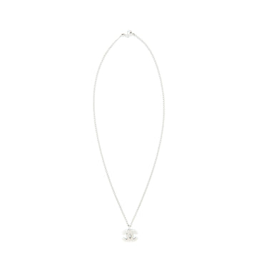 Chanel CC Logo Necklace/Earrings SHW(Sell In A Set)