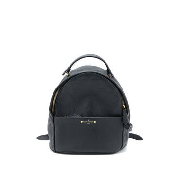 Louis Vuitton Sorbonne Backpack Monogram Empreinte Black GHW