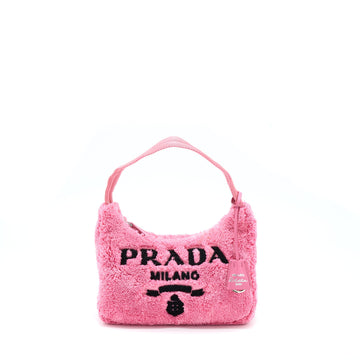 Prada Reedition 2000 Terry Mini Bag Pink