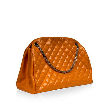 Chanel Patent Mademoiselle Shoulder Bag