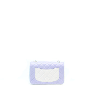Chanel 21K Mini Rectangular Flap Bag Lambskin Multicolour Ombré Iridescent SHW (Microchip)