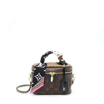 Louis Vuitton Vanity PM Monogram Canvas year 2021 With An Extra Twilly