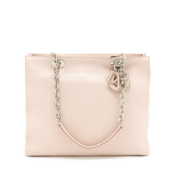 Dior Lady Dior Tote Bag Calfskin Light Beige SHW