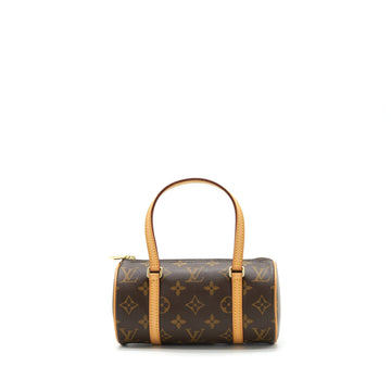 Louis Vuitton Vintage Papillon Mini 19 cm Monogram Canvas GHW