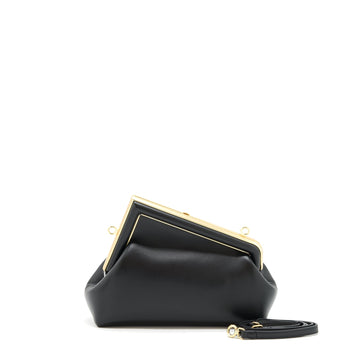 Fendi fendi first bag Small nappa black GHW