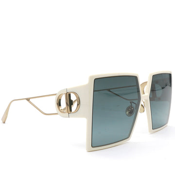 Dior Square Montaigne Sunglasses White