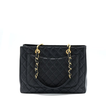 Chanel Grand Shopping Tote Bag Caviar Black GHW