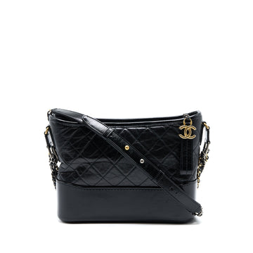 Chanel New Medium Gabrielle Hobo Bag Aged Smooth Calfskin Multicolour Hardware