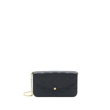 Louis Vuitton Felicie Pochette Monogram Empreinte Black GHW