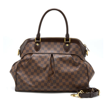 Louis Vuitton Trevi Bag Damier Ebene Canvas GHW