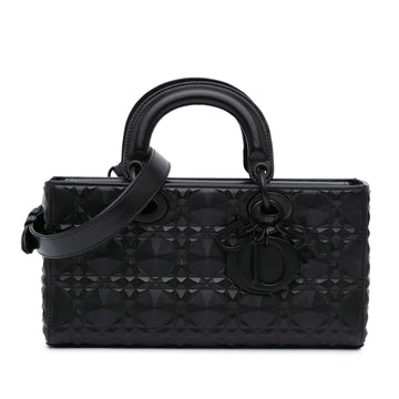 Dior Medium Calfskin Cannage Diamond Lady D Joy (SHG-0FjalQ)