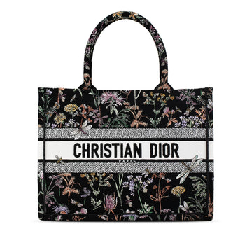 Dior Medium Embroidered Herbarium Book Tote (SHG-kasyJl)