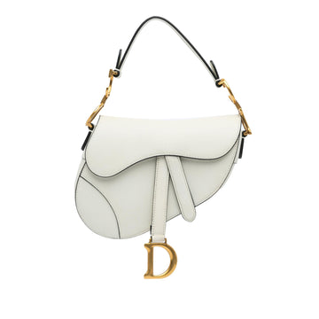 Dior Mini Grained Calfskin Saddle Bag (SHG-ZkDU07)