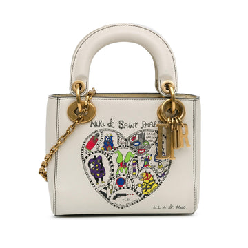 Dior Niki de Saint Phalle Mini Calfskin Lady Dior (SHG-zMKBME)