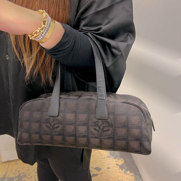 Chanel mini boston handbag