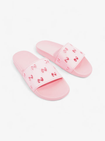 Gucci EC Slides Pink Rubber EU 38 UK 5