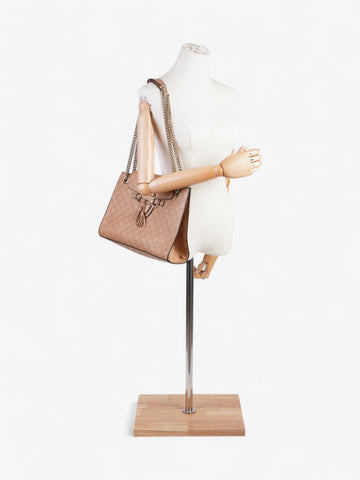 Gucci Emily Guccissima Chain Light Taupe / EC Supreme Canvas Large