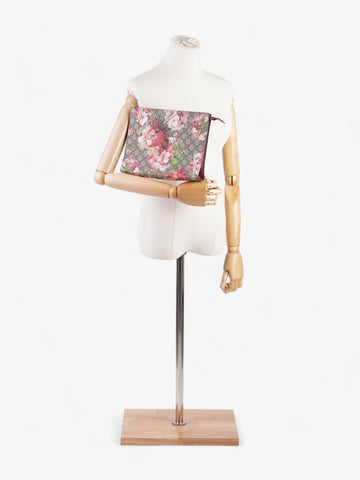 Gucci Blooms Large Pouch EC Supreme  / Antique Rose Coated Canvas
