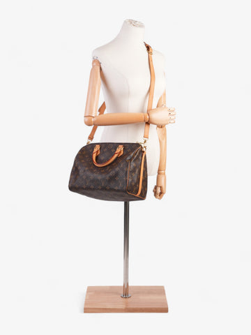Louis Vuitton Speedy Bandoulière Monogram Coated Canvas 30