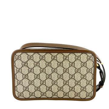 Gucci ‘Mini Bag with Interlocking G’ Monogram Canvas Bag