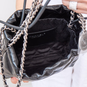 Chanel Mini 22 Black Bag