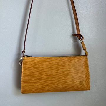The Junco Wristlet -CS LV Epi in Yellow