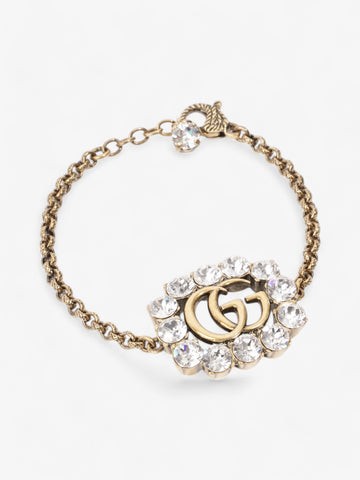 Gucci CS Marmont Crystal Bracelet Gold Base Metal