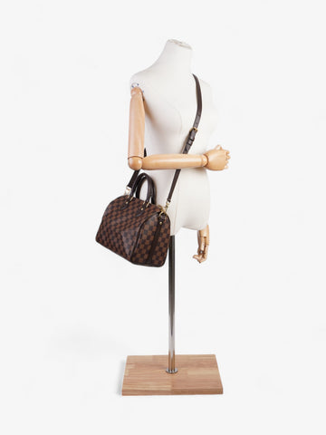 Louis Vuitton Speedy Bandoulière Damier Ebene Coated Canvas 25