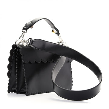 FENDI Camellia & Pearl Bow Kan I Flap Bag