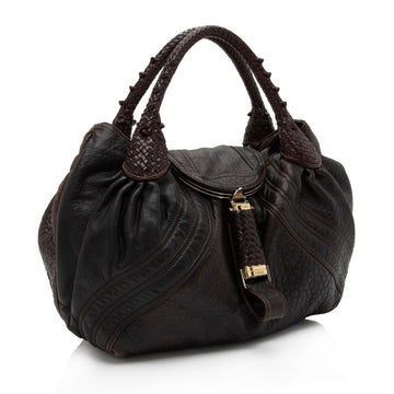 Fendi Leather Spy Satchel (SHF-1314EC)