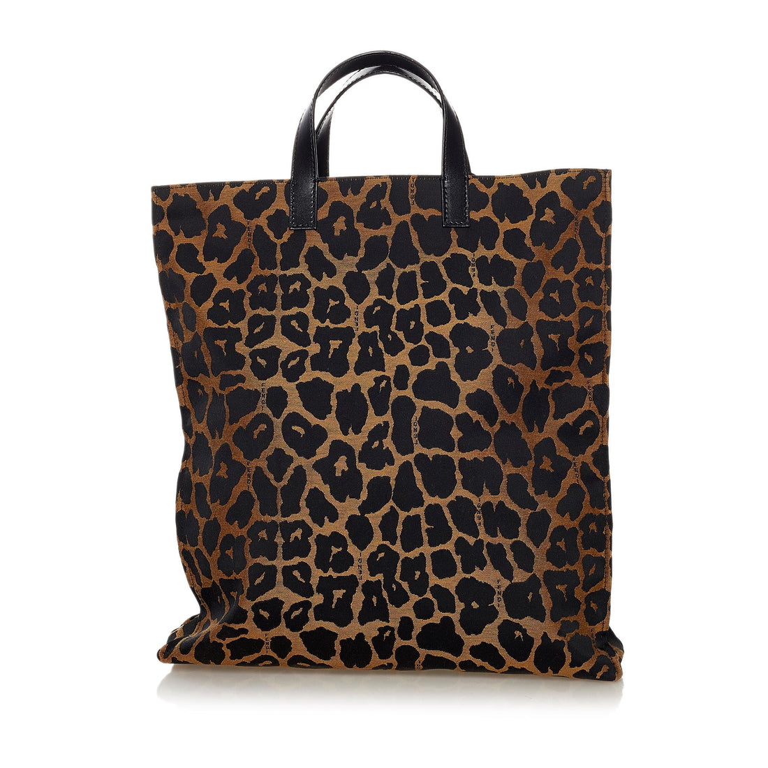 Fendi Leopard Print Nylon Tote Bag (SHG-33837)
