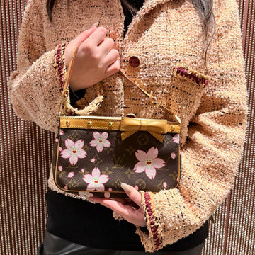 Louis Vuitton Monogram  Cherry Blossom Pochette (2003)