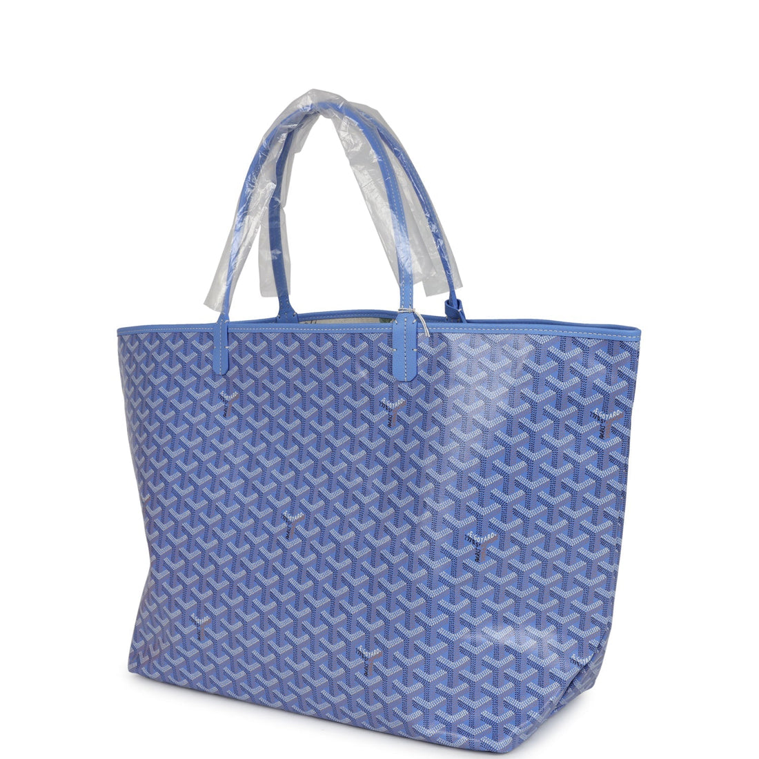 Goyard Goyardine Iris St. Louis GM Tote Bag Palladium Hardware
