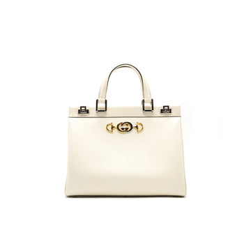 Gucci Zumi Grainy Leather Small Top Handle Bag